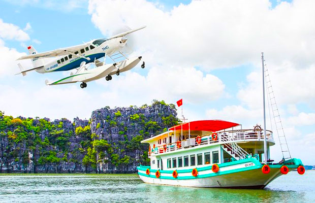 Halong Bay by Seaplane